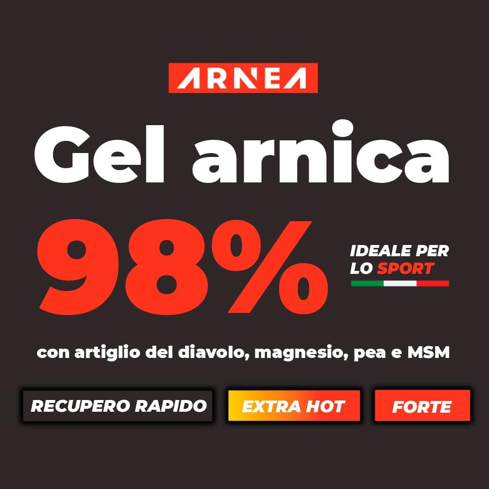 Gel Arnica Extra Hot 98%